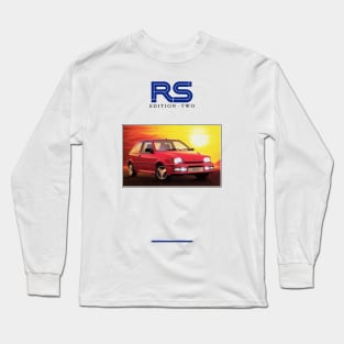 FORD FIESTA XR2 - brochure Long Sleeve T-Shirt